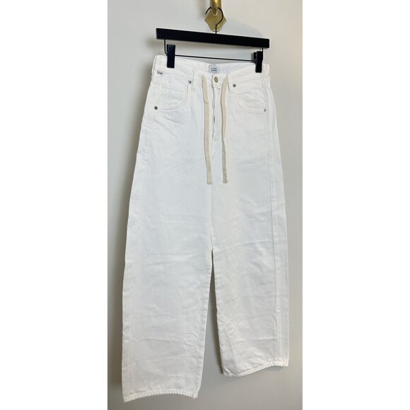 CITIZENS OF HUMANITY Brynn Wide Leg Organic Cotton Trouser Jeans in Tulip US 24 - Picture 3 of 16